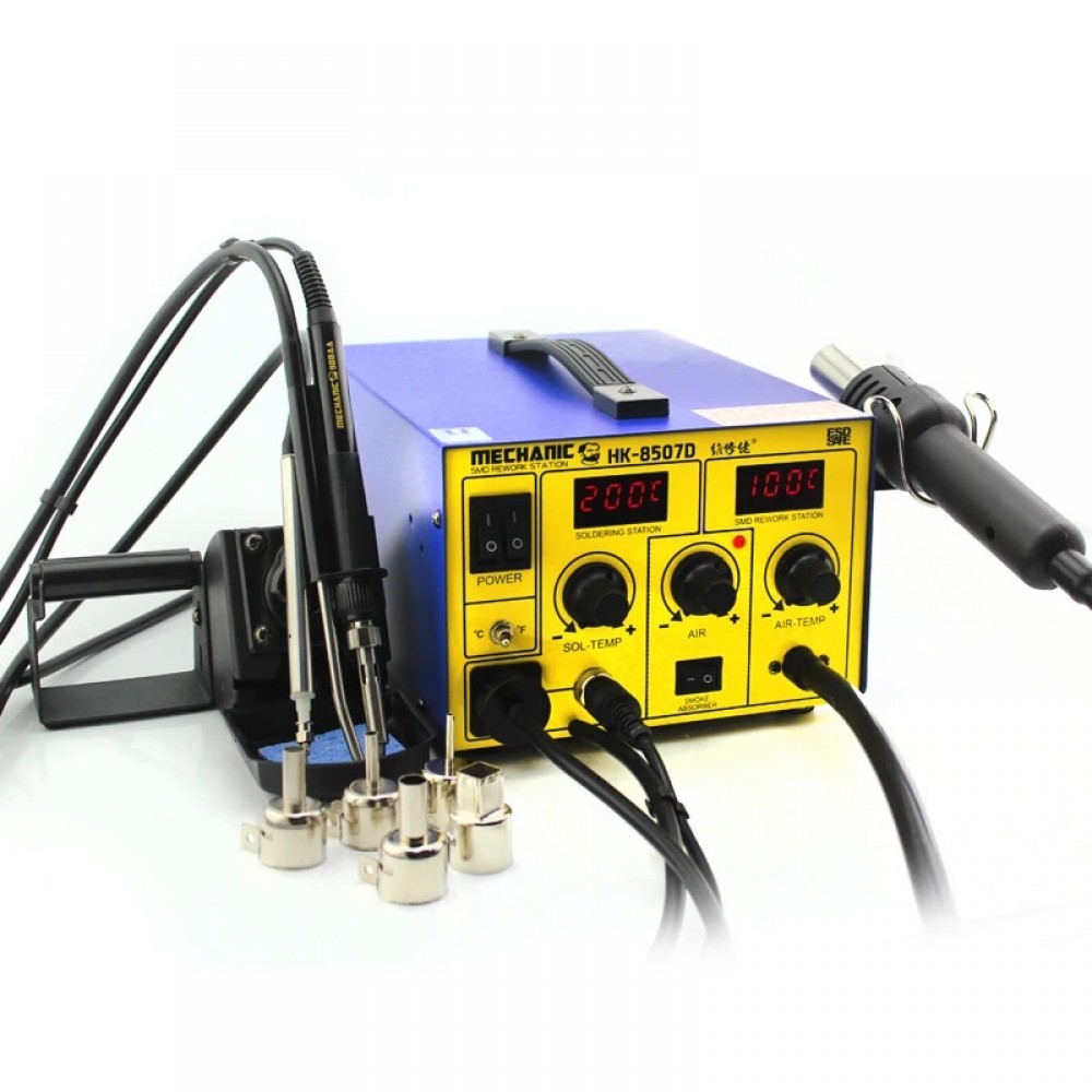 Mechanic HK-8507d Sıcak Hava ve Lehimleme istasyonu