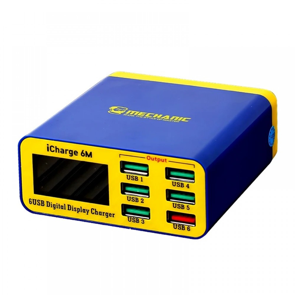 Mechanic iCharge 6M 6 Port USB Şarj İstasyonu